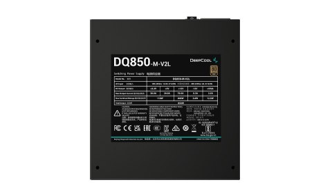 Zasilacz DeepCool DQ850 850W 80 Plus Gold Zasilacz DeepCool DQ850 850W 80 Plus Gold
