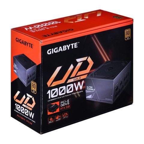Zasilacz Gigabyte UD1000GM PG5 rev 2.0 1000W 80+ Gold Zasilacz Gigabyte UD1000GM PG5 rev 2.0 1000W 80+ Gold