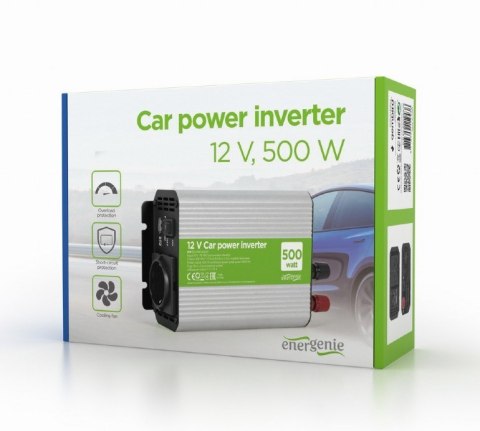 ENERGENIE PRZETWORNICA AC/DC 12V (SAMOCHÓD) NA 230V 500W ENERGENIE PRZETWORNICA AC/DC 12V (SAMOCHÓD) NA 230V 500W