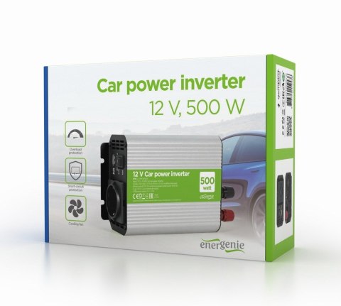 ENERGENIE PRZETWORNICA AC/DC 12V (SAMOCHÓD) NA 230V 500W ENERGENIE PRZETWORNICA AC/DC 12V (SAMOCHÓD) NA 230V 500W