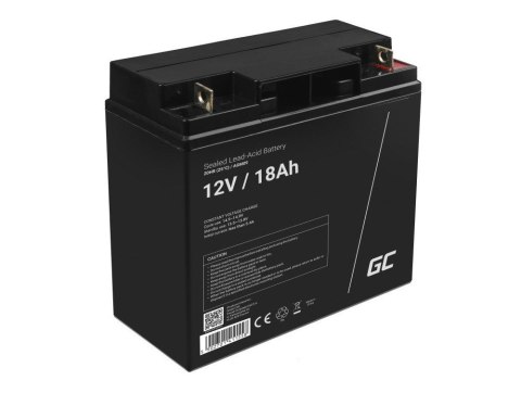 GREEN CELL AKUMULATOR ŻELOWY AGM09 12V 18AH GREEN CELL AKUMULATOR ŻELOWY AGM09 12V 18AH