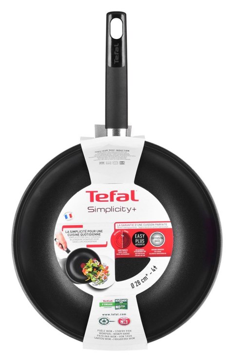 Patelnia wok TEFAL Simplicity 28cm B5821902 Patelnia wok TEFAL Simplicity 28cm B5821902