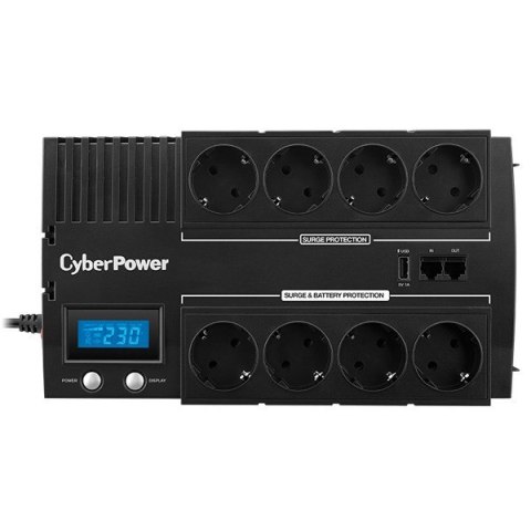 Zasilacz UPS CyberPower BR1200ELCD-FR (Brick; 1200VA) Zasilacz UPS CyberPower BR1200ELCD-FR (Brick; 1200VA)