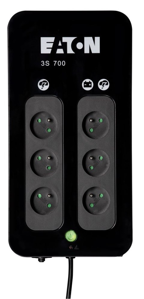 Zasilacz UPS EATON 3S700FR (Desktop; 700VA) Zasilacz UPS EATON 3S700FR (Desktop; 700VA)