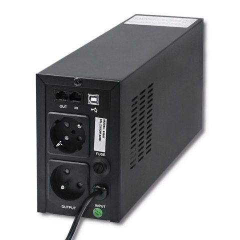Zasilacz UPS Qoltec Monolith 53952 (TWR; 800VA) Zasilacz UPS Qoltec Monolith 53952 (TWR; 800VA)