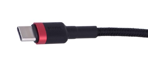 BASEUS KABEL USB-C DO USB-C CAFULE 60W 1M, CZARNY BASEUS KABEL USB-C DO USB-C CAFULE 60W 1M, CZARNY