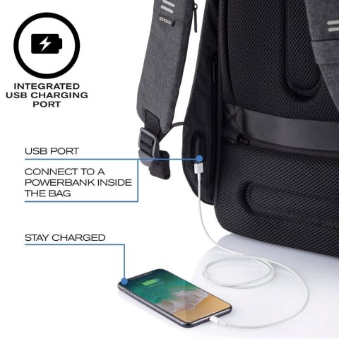 XD DESIGN PLECAK ANTYKRADZIEŻOWY BOBBY HERO XL CZARNY P/N: P705.711 XD DESIGN PLECAK ANTYKRADZIEŻOWY BOBBY HERO XL CZARNY P/N: P705.711