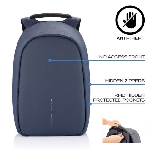 XD DESIGN PLECAK ANTYKRADZIEŻOWY BOBBY HERO XL GRANATOWY P/N: P705.715 XD DESIGN PLECAK ANTYKRADZIEŻOWY BOBBY HERO XL GRANATOWY P/N: P705.715