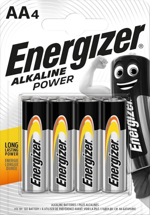 ENERGIZER BATERIA ALKALINE POWER AA LR6 blister 4 szt. ENERGIZER BATERIA ALKALINE POWER AA LR6 blister 4 szt.