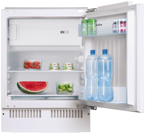 Lodówka podblatowa do zabudowy AMICA UM130.3 (chłodziarko-zamrażarka, 82cm wys.)