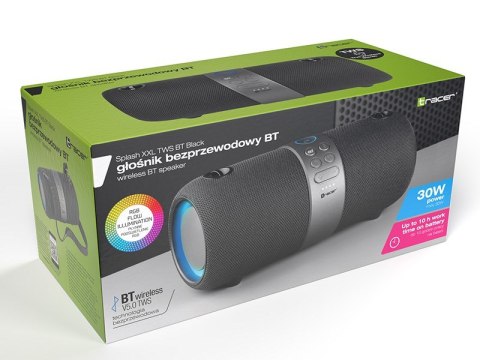 TRACER GŁOŚNIK BLUETOOTH SPLASH XXL TWS TRAGLO46612 TRACER GŁOŚNIK BLUETOOTH SPLASH XXL TWS TRAGLO46612