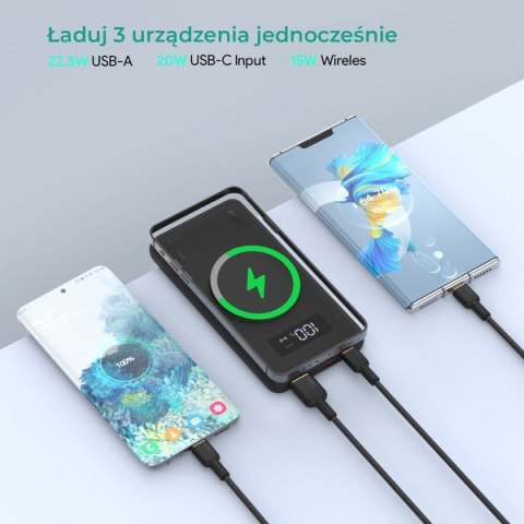 AUKEY POWER BANK PB-WL01I 10000MAH 22.5W MAGSAFE AUKEY POWER BANK PB-WL01I 10000MAH 22.5W MAGSAFE