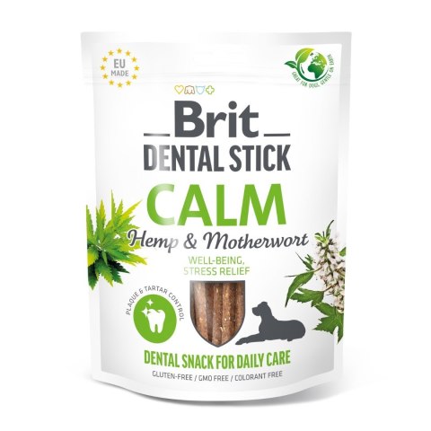 BRIT Dental Stick Calm Hemp & Materwort - przysmak dla psa - 251 g BRIT Dental Stick Calm Hemp & Materwort - przysmak dla psa - 251 g