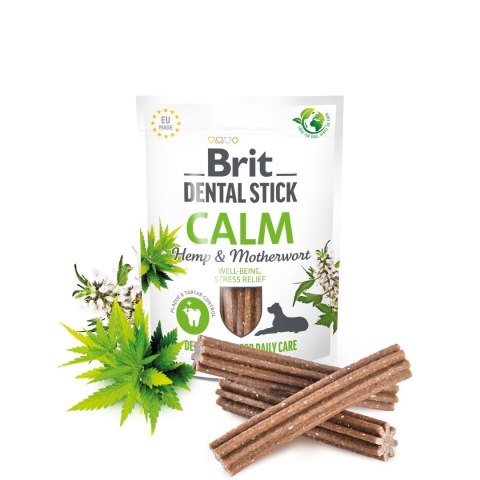 BRIT Dental Stick Calm Hemp & Materwort - przysmak dla psa - 251 g BRIT Dental Stick Calm Hemp & Materwort - przysmak dla psa - 251 g