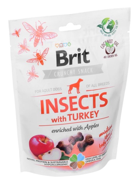 Brit Care Dog Insect&Turkey - Przysmak dla psa - 200 g Brit Care Dog Insect&Turkey - Przysmak dla psa - 200 g