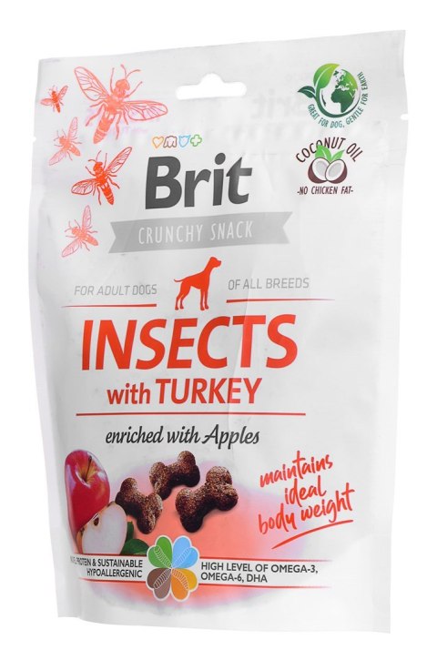 Brit Care Dog Insect&Turkey - Przysmak dla psa - 200 g Brit Care Dog Insect&Turkey - Przysmak dla psa - 200 g