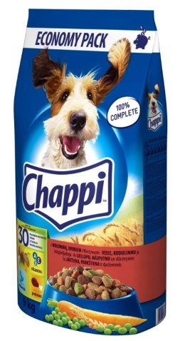 CHAPPI z wołowiną i drobiem 9kg