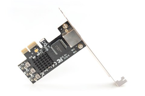 DIGITUS KARTA SIECIOWA PRZEWODOWA PCI EXPRESS 1X RJ45 2.5 GIGABIT ETHERNET 2500MBPS DN-10135 DIGITUS KARTA SIECIOWA PRZEWODOWA PCI EXPRESS 1X RJ45 2.5 GIGABIT ETHERNET 2500MBPS DN-10135