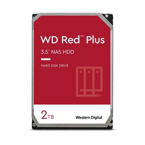 Dysk twardy HDD WD Red Plus 2TB 3,5" SATA WD20EFPX Dysk twardy HDD WD Red Plus 2TB 3,5" SATA WD20EFPX
