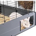 FERPLAST Multipla Maxi - klatka modułowa dla królika lub świnki morskiej - 142,5 x 72 x 50 cm