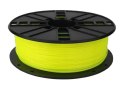 GEMBIRD FILAMENT PLA 1.75MM, 1KG, KOLOR FLUORESCENCYJNY ŻÓŁTY