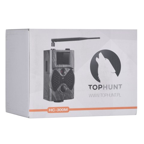 TOPHUNT FOTOPUŁAPKA KAMERA LEŚNA HC300M 1080p 12MPX MMS GPRS SIM TOPHUNT FOTOPUŁAPKA KAMERA LEŚNA HC300M 1080p 12MPX MMS GPRS SIM
