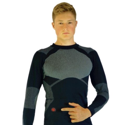 GLOVII OGRZEWANY ZESTAW BIELIZNY TERMOAKTYWNEJ BLUZA I SPODNIE, ROZMIAR XL, CZARNY, BATERIE I ŁADOWARKA W ZESTAWIE, GXBL GLOVII OGRZEWANY ZESTAW BIELIZNY TERMOAKTYWNEJ BLUZA I SPODNIE, ROZMIAR XL, CZARNY, BATERIE I ŁADOWARKA W ZESTAWIE, GXBL