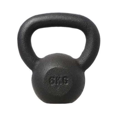 Kettlebell żeliwny 6kg HMS KZG6 Kettlebell żeliwny 6kg HMS KZG6