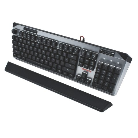 Klawiatura mechaniczna Patriot Memory V765 RGB PV765MBWUXMGM (USB 2.0; kolor srebrny) Klawiatura mechaniczna Patriot Memory V765 RGB PV765MBWUXMGM (USB 2.0; kolor srebrny)
