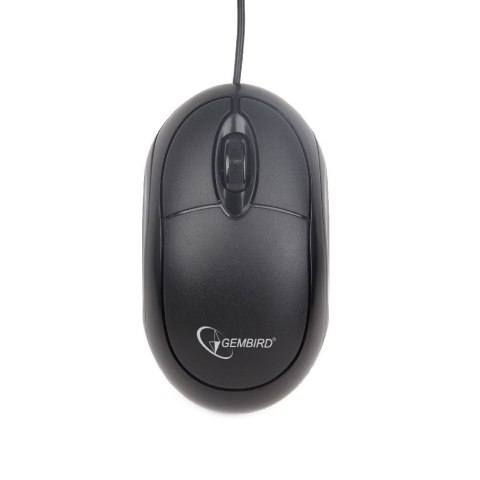 Mysz GEMBIRD MUS-U-01 (optyczna; 1000 DPI; kolor czarny) Mysz GEMBIRD MUS-U-01 (optyczna; 1000 DPI; kolor czarny)