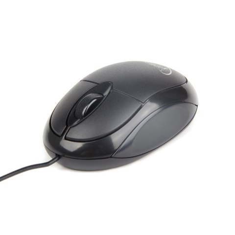Mysz GEMBIRD MUS-U-01 (optyczna; 1000 DPI; kolor czarny) Mysz GEMBIRD MUS-U-01 (optyczna; 1000 DPI; kolor czarny)