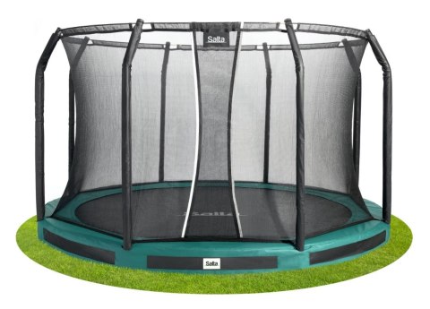 Trampolina Premium Ground Combo 427cm zielona Trampolina Premium Ground Combo 427cm zielona