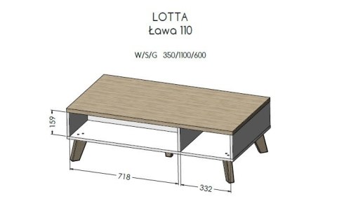 Zestaw LOTTA 2 (KOM1502D3S+ KOM1102D4S+WIT+ ŁAW110) Zestaw LOTTA 2 (KOM1502D3S+ KOM1102D4S+WIT+ ŁAW110)