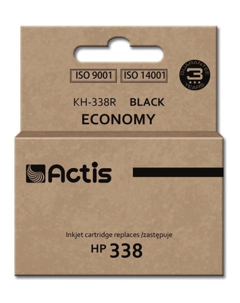 Actis KH-338R Tusz (zamiennik HP 338 C8765EE; Standard; 15 ml; czarny) Actis KH-338R Tusz (zamiennik HP 338 C8765EE; Standard; 15 ml; czarny)