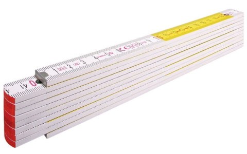 Miara składana Stabila buk 717 biało-żółt 2m sek 10 Miara składana Stabila buk 717 biało-żółt 2m sek 10