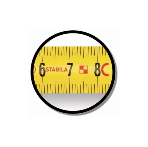 Miarka zwijana BM100 Stabila 8m Miarka zwijana BM100 Stabila 8m