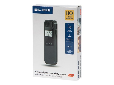 BLOW ALKOMAT-TESTER TRZEŹWOŚCI BLOW 3300 BLACK BLOW ALKOMAT-TESTER TRZEŹWOŚCI BLOW 3300 BLACK
