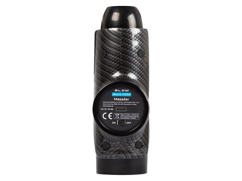 BLOW PISTOLET DO MASAŻU MASAŻER WAVE 5000 BLACK BLOW PISTOLET DO MASAŻU MASAŻER WAVE 5000 BLACK