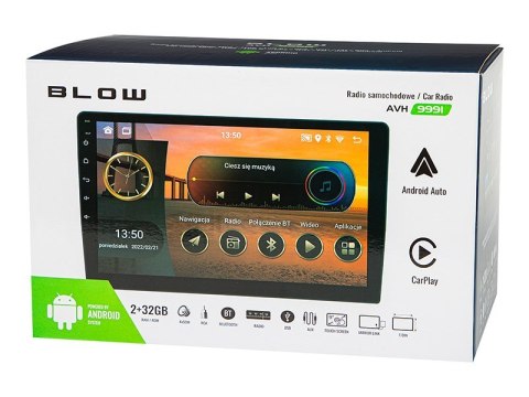BLOW RADIO AVH-9991 1DIN 9" ANDROID/WIFI/GPS/ CARP BLOW RADIO AVH-9991 1DIN 9" ANDROID/WIFI/GPS/ CARP