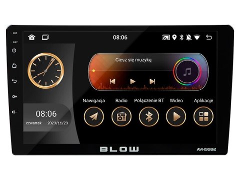 BLOW RADIO AVH-9992 2DIN 9" ANDROID/WIFI/GPS/ CARP BLOW RADIO AVH-9992 2DIN 9" ANDROID/WIFI/GPS/ CARP