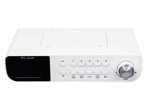 BLOW RADIO KUCHENNE FM/DAB+ RK1 BIAŁE BLOW RADIO KUCHENNE FM/DAB+ RK1 BIAŁE