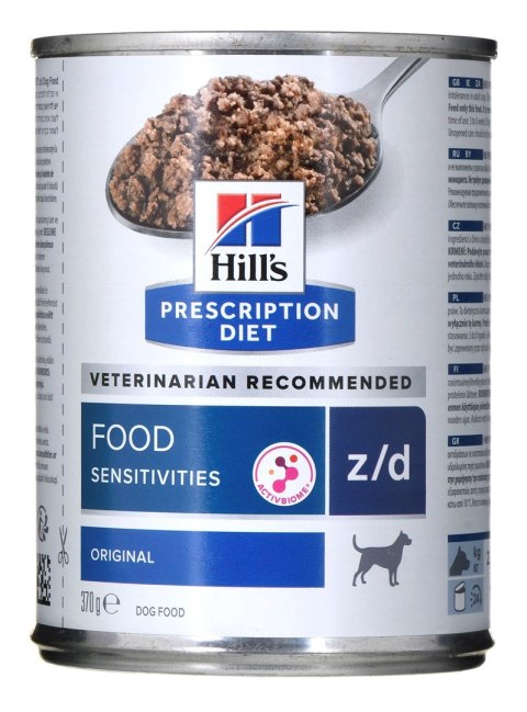 HILL'S PD Canine Food Sensitivities z/d - mokra karma dla psa - 370 g HILL'S PD Canine Food Sensitivities z/d - mokra karma dla psa - 370 g