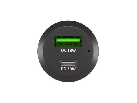 NATEC ŁADOWARKA SAMOCHODOWA CONEY 1X USB 1X USB-C PD 3.0 48W QC3.0 NUC-1980 NATEC ŁADOWARKA SAMOCHODOWA CONEY 1X USB 1X USB-C PD 3.0 48W QC3.0 NUC-1980