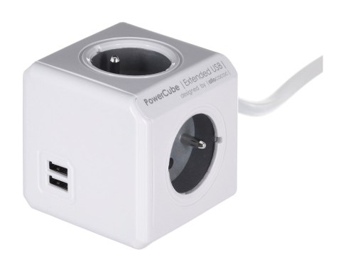 Przedłużacz allocacoc PowerCube Extended USB 2404/FREUPC (3m; kolor szary) Przedłużacz allocacoc PowerCube Extended USB 2404/FREUPC (3m; kolor szary)