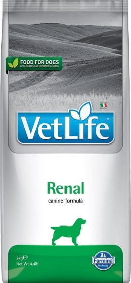 FARMINA Vet Life Renal Canine - sucha karma dla psa - 2kg