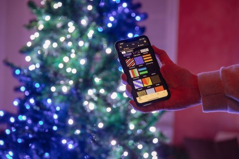 Inteligentne lampki choinkowe Twinkly 400 RGB+W 32m Inteligentne lampki choinkowe Twinkly 400 RGB+W 32m