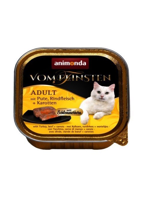 ANIMONDA Vom Feinsten Classic Cat indyk, wołowina i marchewka - mokra karma dla kota - 100 g ANIMONDA Vom Feinsten Classic Cat indyk, wołowina i marchewka - mokra karma dla kota - 100 g