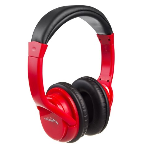 AUDIOCORE BEZPRZEWODOWE SŁUCHAWKI NAUSZNE CZERWONE AC720R AUDIOCORE BEZPRZEWODOWE SŁUCHAWKI NAUSZNE CZERWONE AC720R
