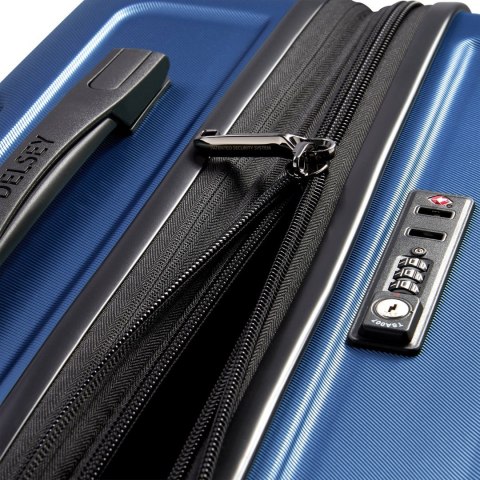 Delsey Walizka SHADOW 5.0 75cm 4 DOUBLE WHEELS EXPANDABLE TROLLEY CASE NIEBIESKI Delsey Walizka SHADOW 5.0 75cm 4 DOUBLE WHEELS EXPANDABLE TROLLEY CASE NIEBIESKI