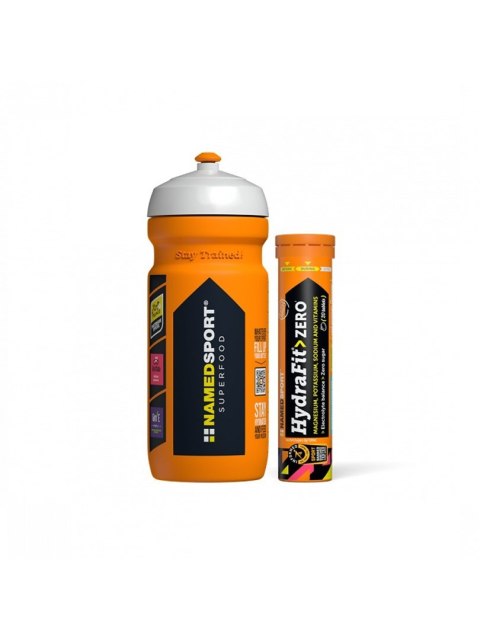 Elektrolity NAMEDSPORT Hydrafit Zero bez cukru 20 tabletek + bidon Elektrolity NAMEDSPORT Hydrafit Zero bez cukru 20 tabletek + bidon